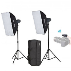 Набор студийного света Visico VL-400 Plus Softbox KIT